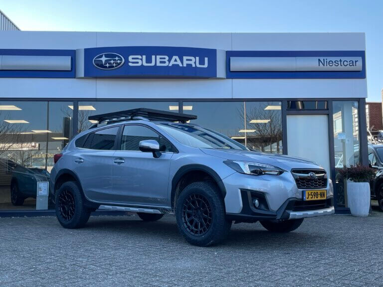 subaru xv adventure readylift liftkit black rhino boxer velgen