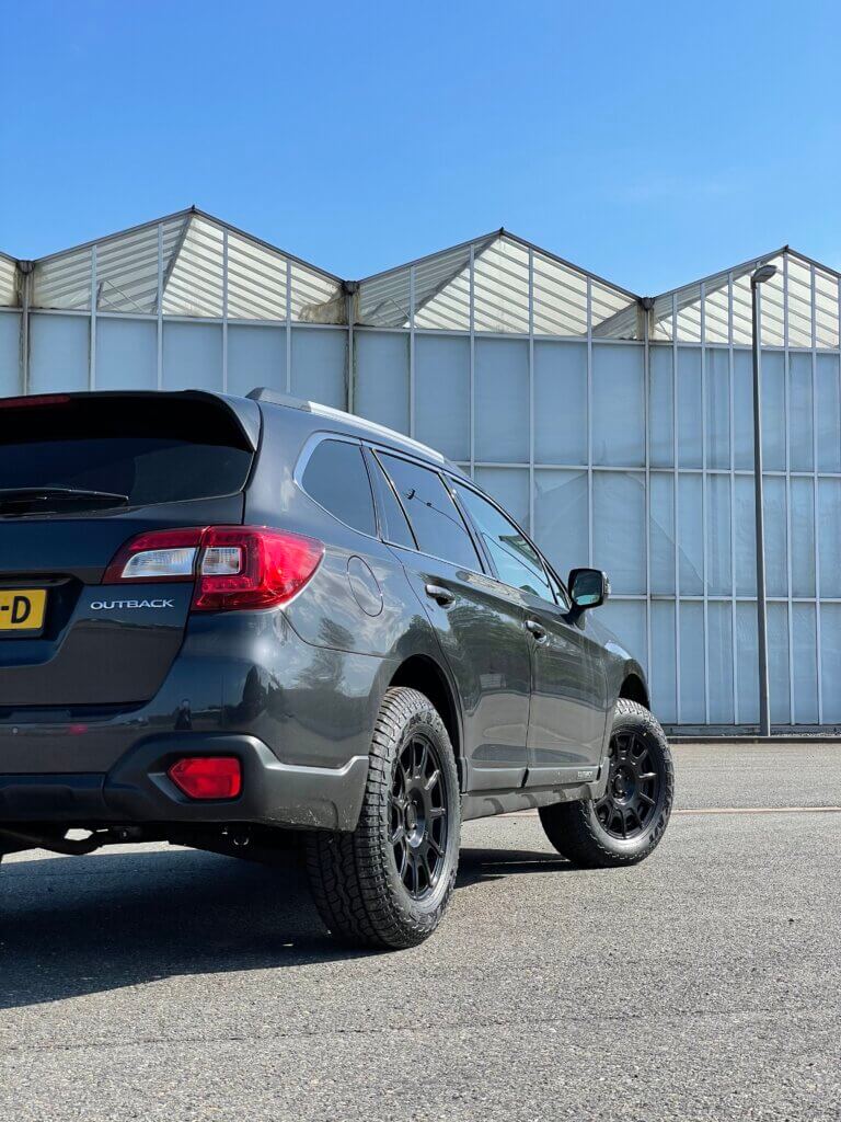 subaru outback liftkit adventure wintersport custom made niestcar heemskerk