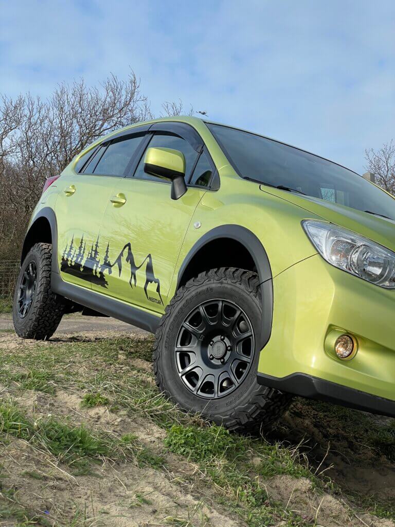 Subaru XV Wild Frog adventure liftkit niestcar heemskerk readylift nederland