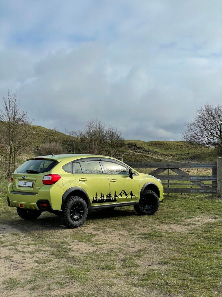 Subaru XV Wild Frog adventure liftkit niestcar heemskerk readylift nederland