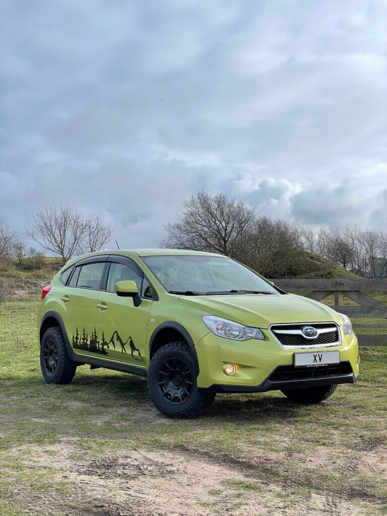 Subaru XV Wild Frog adventure liftkit niestcar heemskerk readylift nederland
