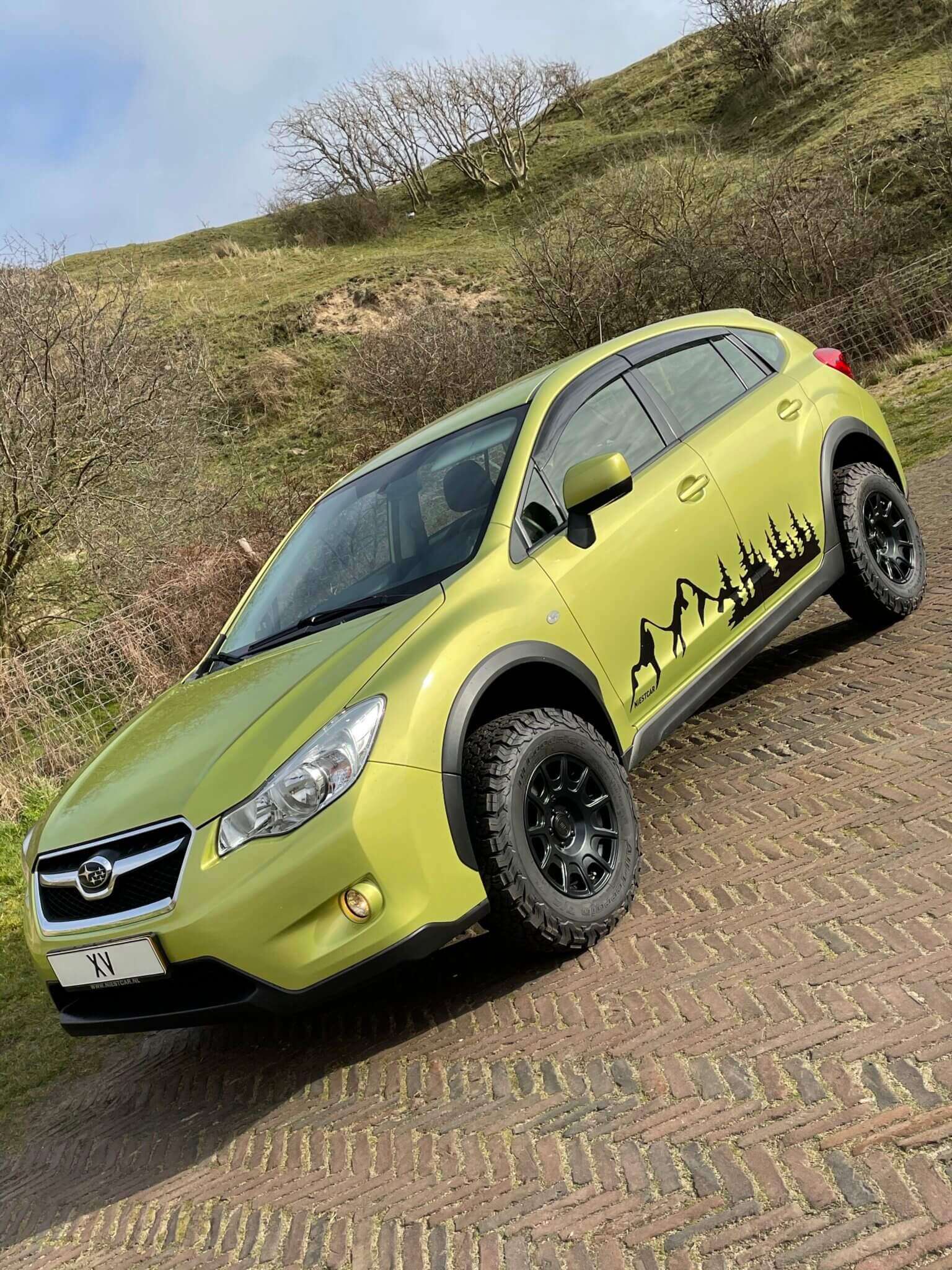 Subaru XV Wild Frog adventure liftkit niestcar heemskerk readylift nederland