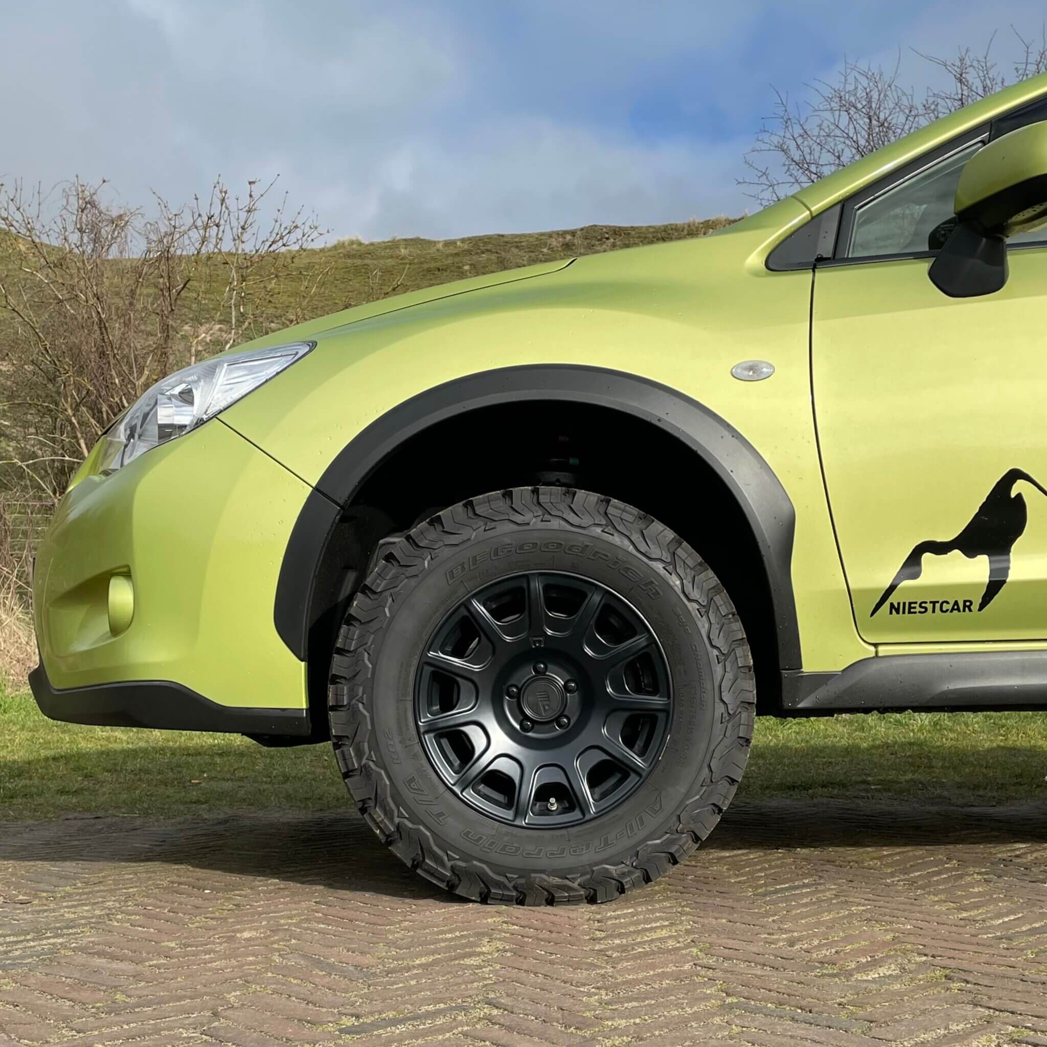 Subaru XV Wild Frog adventure liftkit niestcar heemskerk readylift nederland