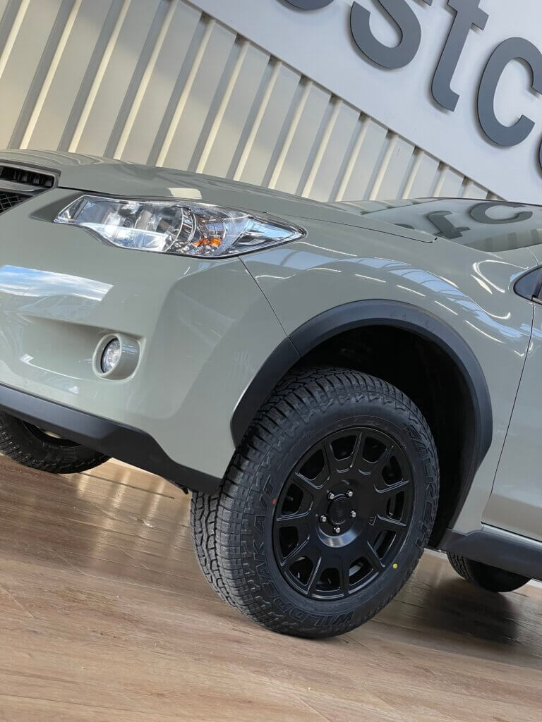 subaru xv desert khaki liftkit niestcar heemskerk custom made adventure