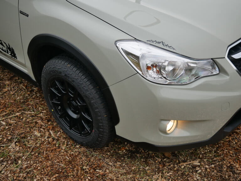 subaru xv desert khaki liftkit niestcar heemskerk custom made adventure