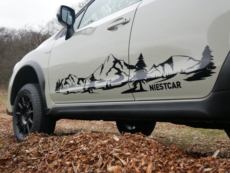 subaru xv desert khaki liftkit niestcar heemskerk custom made adventure