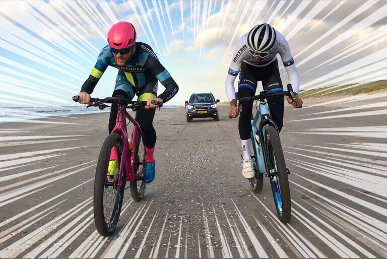 Niestcar, hoofdsponsor van de Subaru Beach Battle tijdens de nederlandse kampioenschap strandrace 2023
