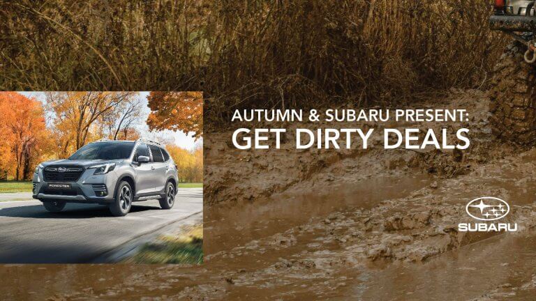 SUBARU GET DIRTY DEALS NIESTCAR HEEMSKERK