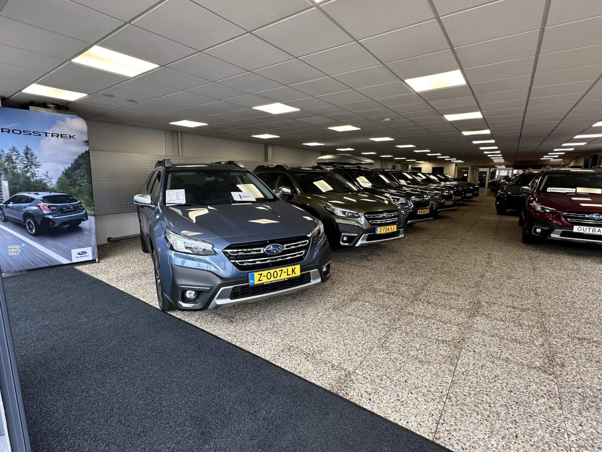 subaru dealer niestcar in heemskerk 40 jarig jubileum met het dorrup on tour